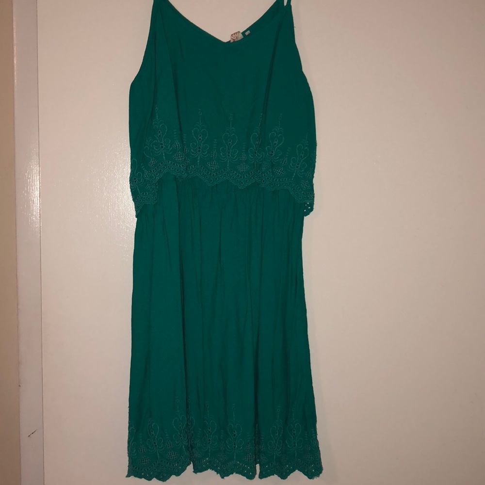 Lace detail sundress